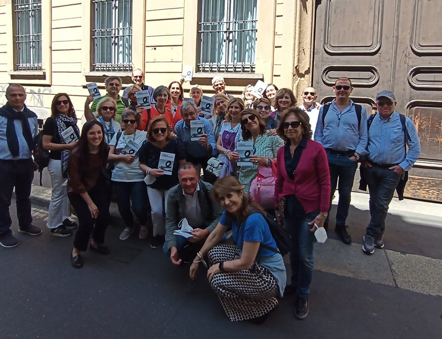 Visita studio a Milano con Giuseppe Lupo