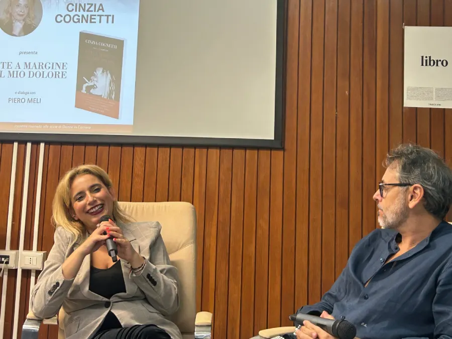 Presentazione del libro “Note a margine del mio dolore” di Cinzia Cognetti